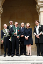 Hazar Imam at Installation of Frederic Mitterrand at The Institute of France in Paris 2020-02-05