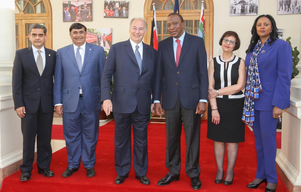 2015 03 02 Aga Khan At Nairobi State House 2