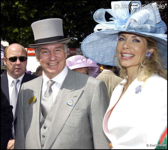 Hazar Imam With Begum Inaara