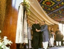 Chief Minister of Punjab, Mowlana Hazar Imam, President Zia-ul-Haq, Governor of Punjab, Prince Amyn at the Serena Opening, Faisa