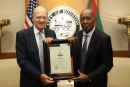 Prince Amyn Aga Khan bestowed an Honorary Citizenship to the City of Houston 2022-08-10