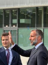 Mowlana Hazar Imam in Berlin, Germany for mulaquat with Jamat  2026-07-05