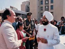 SPEECH AT THE INAUGURATION OF THE AGA KHAN BAUG - Famous Spark Quote -  1983-01-17