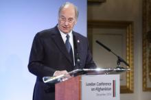 Aga Khan Urges Support for Civil Society at Afghanistan Conference  2014-12-05
