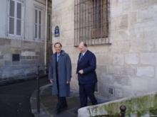 Meeting the Aga Khan in Paris - 2009-01-20