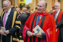 Aga Khan receives honorary degree from Trinity College 2013 - Video   2013-11-25