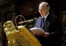 His Highness the Aga Khan Delivering the Samuel L. and Elizabeth Jodidi Lecture at Harvard University 2015-11-12