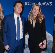 23 January 2020 - Austria: Prince Aly Muhammad Aga Khan attended a climate initiative Charity Diner. 2020-01-23