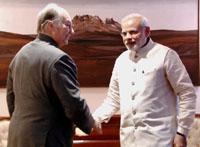 Prince Karim Aga Khan calls on PM Narendra Modi  2015-04-08