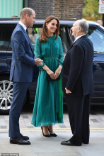 His Highness The Aga Khan hosts the Duke and Duchess of Cambridge at the Aga Khan Centre, London  2019-10-02