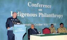 MOWLANA HAZAR IMAM AT THE PHILANTROPY CONFERENCE - 2000-10-17