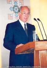 Speech by Mowlana Hazar Imam At the Foundation Stone Ceremony of The Ismaili Centre, Dushanbe 2003-08-30