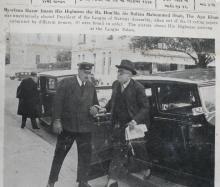 H.H. THE AGA KHAN'S REVIEW AS THE PRESIDENT OF THE LEAGUE OF NATIONS ON ADJOURNMENT OF THE SESSION 1937-10-06