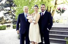 Birth of Prince Irfan - first son of Prince Rahim