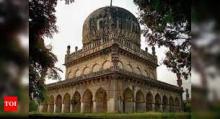 The glory of Qutub Shahi tombs being restored by AKTC