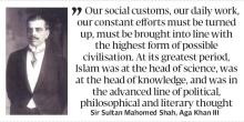 138th birth anniversary: Sir Aga Khan III: a visionary Muslim leader   2015-11-02