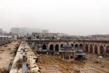 Aleppo souq and Umayyad mosque reconstruction begins