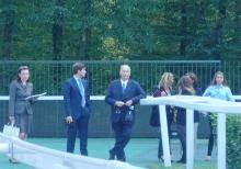 Hazar Imam at Chantilly for the 95th Qatar Prix de L' Arc de Triomphe 2016-10-01