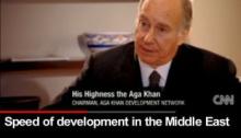 H.H The Aga Khan Interview on CNN: Building boom in the Middleast