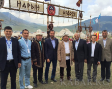 Prince Rahim Aga Khan attends opening of the Second World Nomad Games  2016-09-06