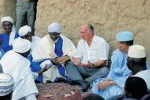 Mali TV Interview English/Français - H.H THE AGA KHAN ARRIVES IN WESTERN AFRICA FOR AN EXTENSIVE TRIP</I> - 2005-07-30