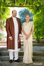 The wedding of Prince Hussain and Ms Elizabeth Hoag